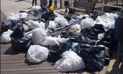 Trash from Atlantic City Sweeps_April 2012