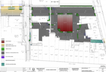 red bank english plaza site plan
