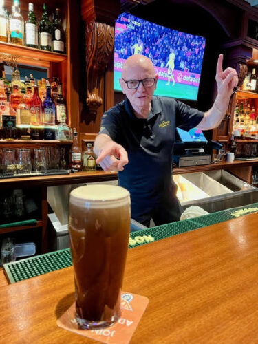 Noel Ryan, Dublin House bartender